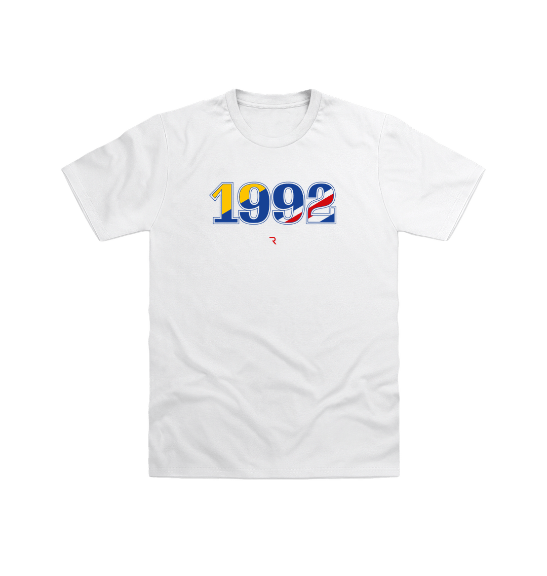 White 1992 Champion - White T-Shirt