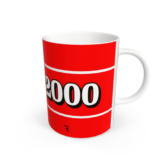White 2000 Champion Mug