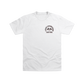 White Castrol Mono Pocket Print White T-Shirt