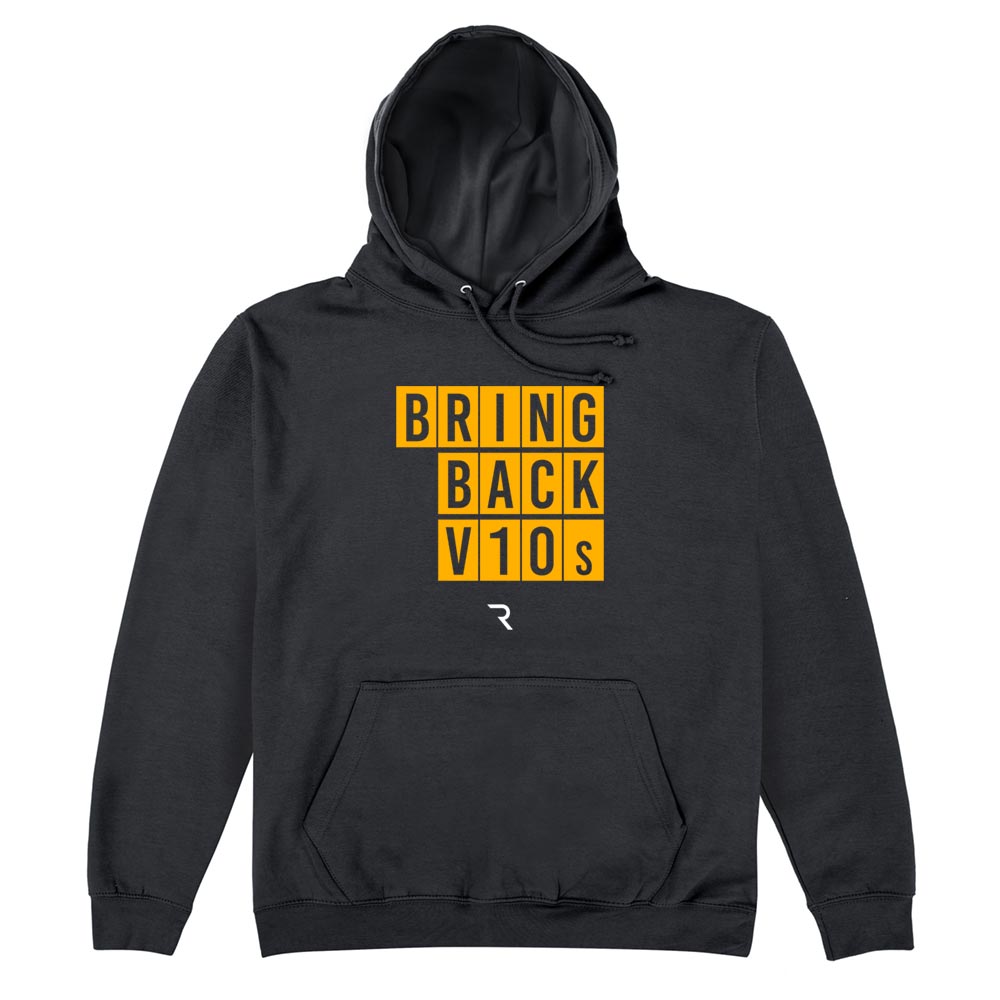Bring Back V10s Black Hoodie