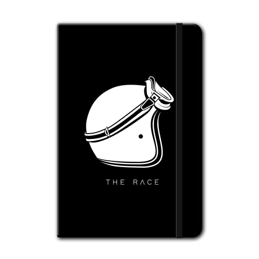 1960s Open Face Black Notebook
