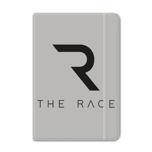 The Race Logo Grey Notebook