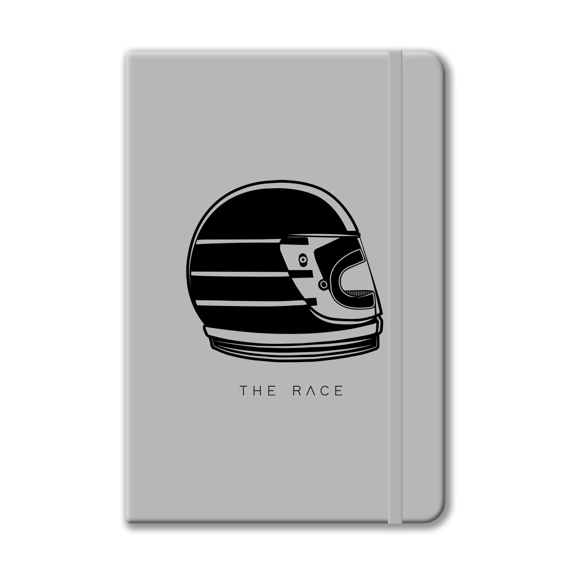 1970s Full Face Grey Notebook