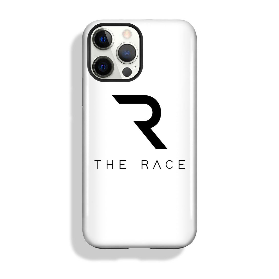 The Race Logo White Phone Case