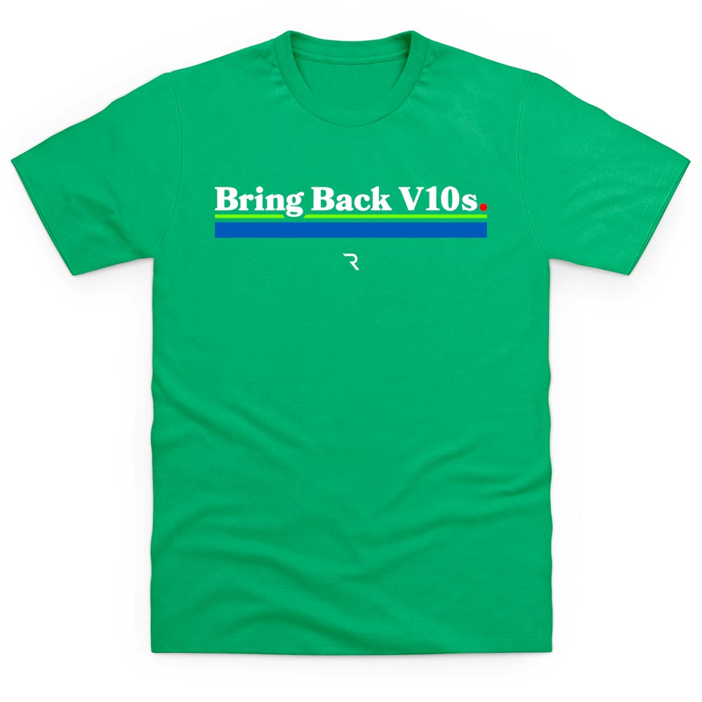BBV10s Race Trim - Green T Shirt