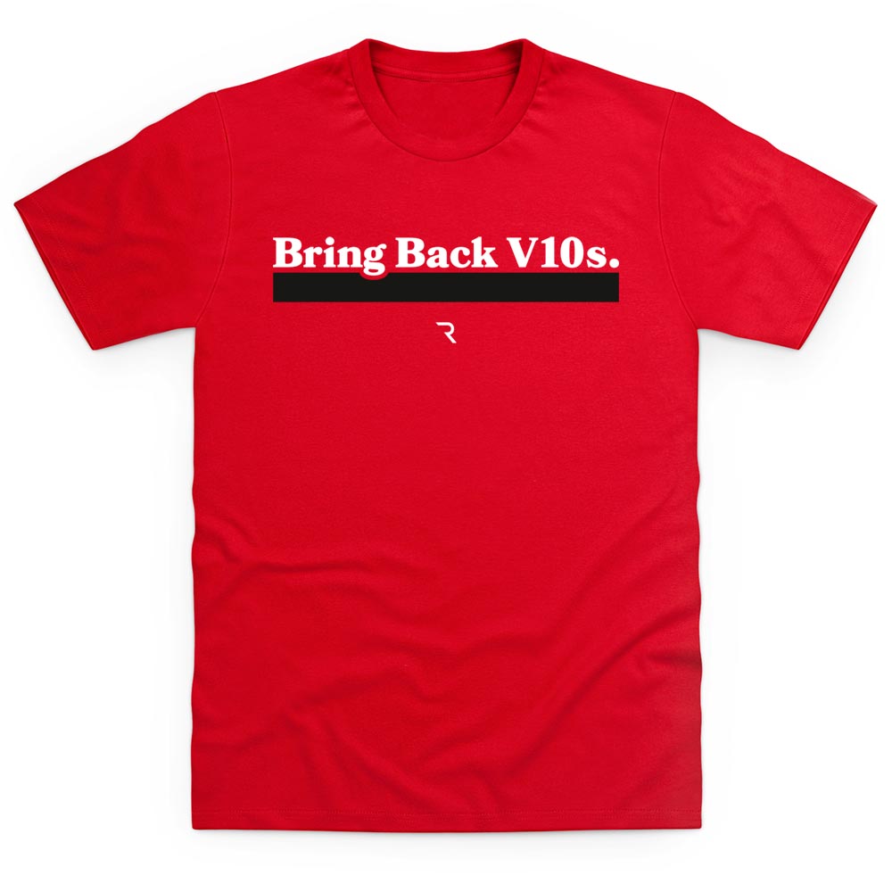 BBV10s Race Trim - Red T Shirt